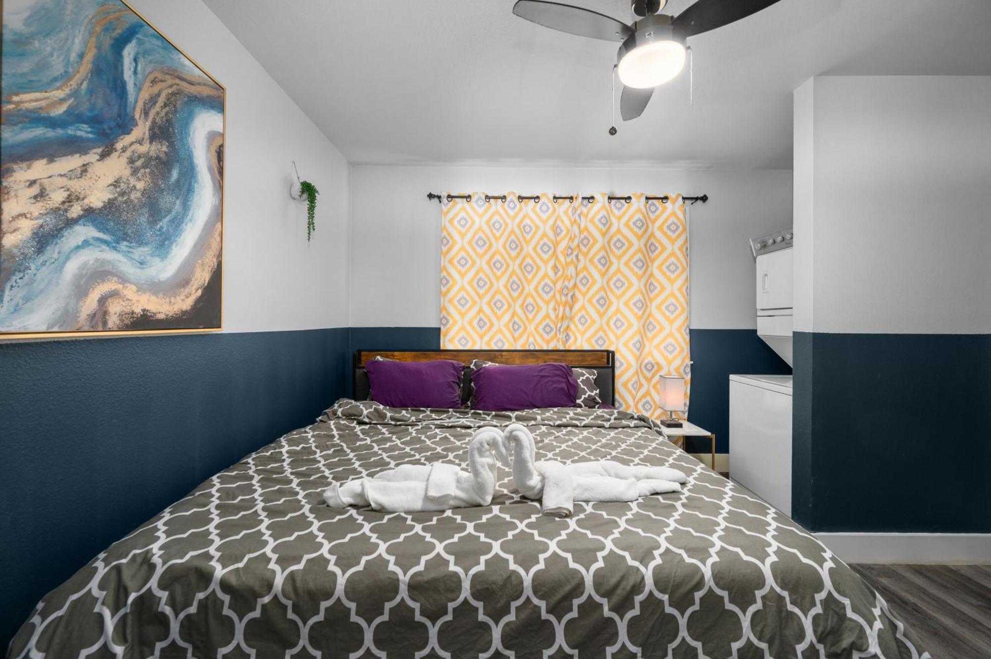 Modern Quirky Apt Near Nrg Stadium & Medical Center Appartement Houston Buitenkant foto